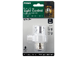 Dusk To Dawn Light Control Socket Adapter With Photocell, White