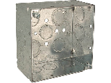 Welded Steel Square Deep Electrical Box, 4 In