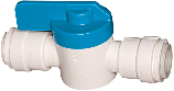 Quick Connect Male Stop Valve, 1/4 In x 1/4 In OD