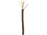 PVC Jacketed 18-5 Class 2 Thermostat Wire, Brown (Sold Per Ft)