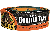 Gorilla Black Duct Tape, 1.88 In x 50 Yard