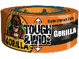 Gorilla Tough & Wide Black Duct Tape, 3 In x 30 Yard