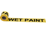 Barrier Tape 3 In x 300 Ft Yellow: Wet Paint