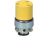 Vinyl Armored Shell Grounded Connector, 15 Amp