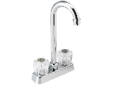 Home Impressions 2 Acrylic Handle Bar Faucet