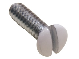 Wall Plate Replacement Screws, White