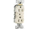 Duplex Receptacle 5-15R 3-Wire Ivory