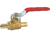 PEX Brass Full Port Ball Valve (Sizes)