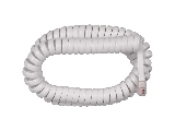 RCA White Phone Cord, 12 Ft