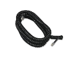 Black Telephone Handset Cord, 25 Ft