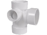 Sanitary Tee with Side Inlet 3 In x 3 In x 3 In x 2 In