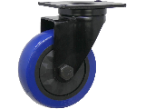 Swivel TPU Caster 4 In, 300 Lb Blue Diamond