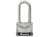 Master Lock Stainless Steel Keyed Padlock, 1-3/4 In W Body