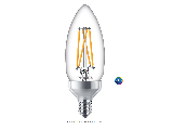 LED Dimmable Decorative Candelabra Light Bulb, 3.3 Watt