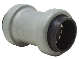 Metal Push-In EMT Coupling, 3/4 In (Pack)