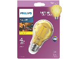 LED Yellow Bug A19 Light Bulb, 8 Watt