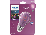 LED Purple A19 Party Light Bulb, 8 Watt