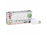 LED A19 Non-Dimmable Warm White Light Bulb 9 Watt, 4 Pk