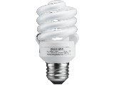 Energy Saver Mini T2 Sprial Light Bulb 13 Watt, 4 Pack