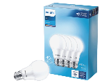 LED 40W Daylight A19 Light Bulb, 4 Pk