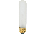 Tubular Frost T10 Light Bulb, 40 Watt