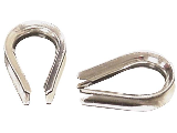 Wire Rope Standard Duty Stainless Steel Thimble (Sizes)