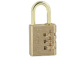 Luggage Padlock #630D 1-3/16" Wide Resetable