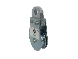 Single Block Fixed Eye Steel Pulleys (Sizes)