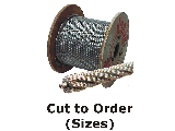 Galvanized Aircraft Cable: Cut to order (Sizes)