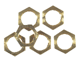 BRASS LAMP LOCKNUTS