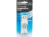 Low Profile Fluorescent Medium Bi-Pin Lampholder, 2 Pack