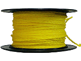 Hollow Braided Poly Rope 1/4 In Yellow Cut To Order (Sizes)