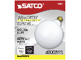 G40 Incandescent Globe Light Bulb, 60 W