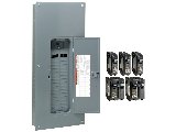 Square D Main Breaker Load Center, 200 Amp 30 Spacer