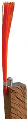 Stake Whsiker 6 In, Glo-Pink