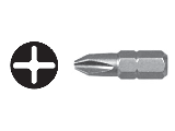 Phillips Tip Insert Bit 5/16 In Shank (Sizes)