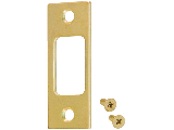 Deadbolt Security Strike Polished Brass, 1 In