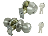 ProSource Entry Lock Deadbolt Combo Solid Brass