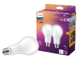 LED Ultra Definition 100W Soft White A21 Light Bulb, 2 Pk