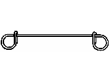 Rebar Ties 6" 17Gauge Roll of ,5000