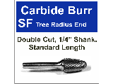 Round Tree Shape Carbide Bur (Sizes)