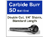 Ball Shape Carbide Bur (Sizes)