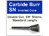 Inverted Cone Carbide Bur (Sizes)