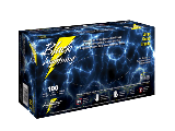 Black Lightning Powder Free Nitrile Gloves 100/box (Sizes)