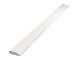 Finger Joint Ranch Stop Molding, 7/16 In x 1-3/8 In x 7 Ft, White