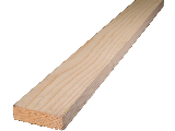 Furring Strip, 1 In x 3 In x 8 Ft