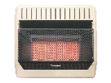 Natural Gas 4 Plaque Heater, 30,000 BTU