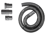 Wet/Dry Vacuum Hose, 2-1/2 In x 7 Ft