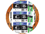 4AWG Solid Bare Ground Electrical Wire, 25 Ft