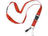 Flat Lanyard Key & Badge Holder